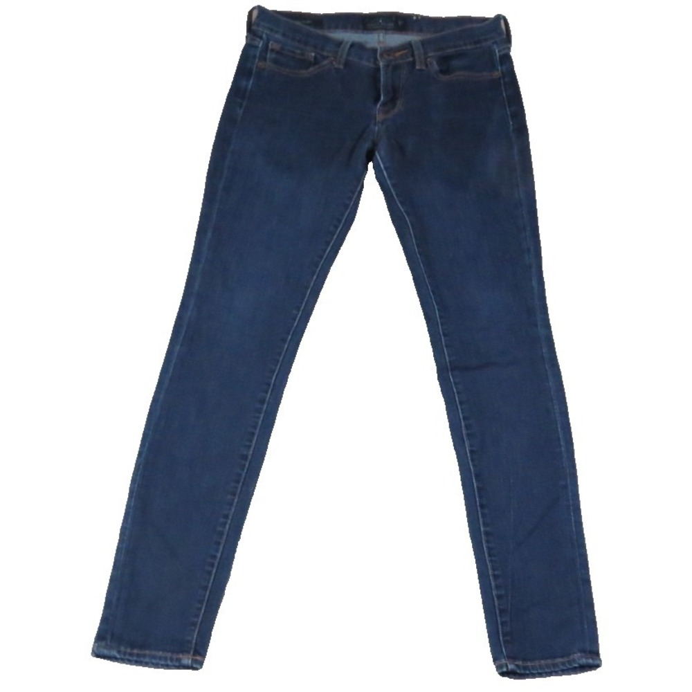 Lucky Brand Charlie Skinny Slimfit Jeans Women 2 Blue Stretch Denim Mid Rise
